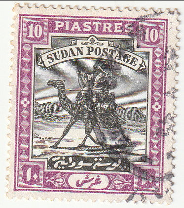 Sudan - Arab Postman 10p 1927