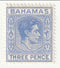 Bahamas - King George VI 3d 1943(M)