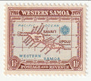 Samoa - 25th Anniversary of New Zealand Control 1½d 1939(M)