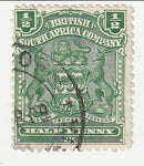 Rhodesia - Arms ½d 1898-1908