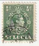 St Lucia - Pictorial ½d 1943(M)