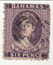 Bahamas - Queen Victoria 6d 1863