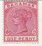 Bahamas - Queen Victoria 1d 1884(M)