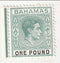 Bahamas - King George VI £1 1943(M)
