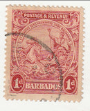 Barbados - Badge of the Colony 1d 1925