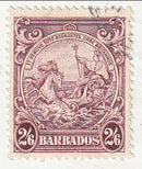 Barbados - Badge of the Colony 2/6 1938