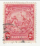 Barbados - Badge of the Colony 2d 1943