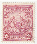 Barbados - Badge of the Colony 2d 1941