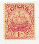 Bermuda - Badge of the Colony 4d 1924(M)