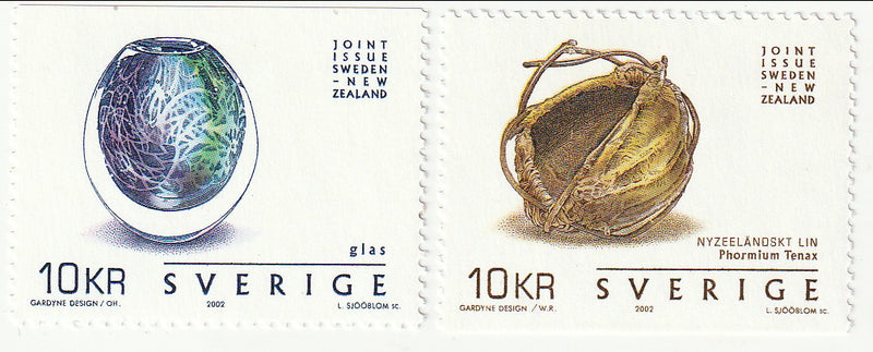 Sweden - Artistic Crafts s(Joint issue with NZ) 2002(M)
