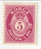 Norway - Posthorn 5ore 1937(M)