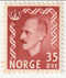 Norway - King Haakon VII 35ore 1950(M)