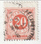 Sweden - Numeral 20ore 1872