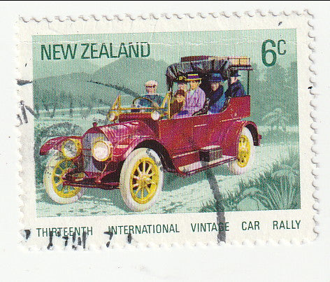 New Zealand - Vintage Cars 6c 1972
