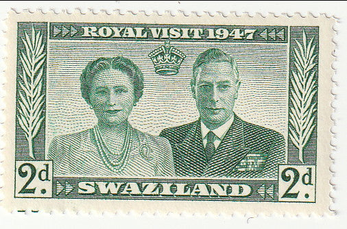 Swaziland - Royal Visit 2d 1947(M)