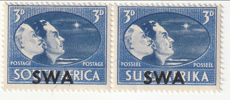 South West Africa - Victory 3d pair 1945(M)