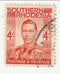 Southern Rhodesia - King George VI 4d 1937