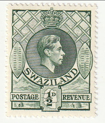 Swaziland - King George VI ½d 1938(M)