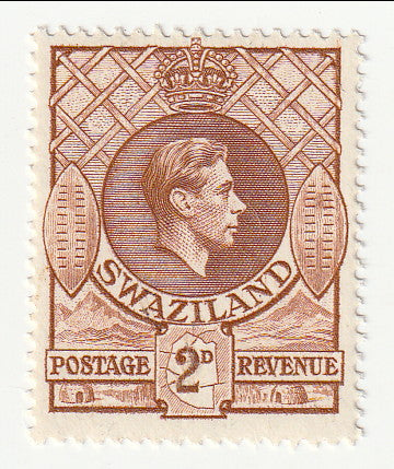 Swaziland - King George VI 2d 1943(M)