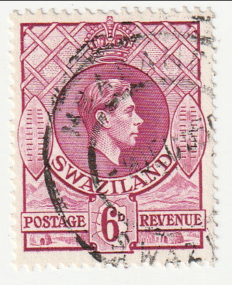 Swaziland - King George VI 6d 1943