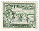 Turks & Caicos Islands - Pictorial ½d 1944(M)