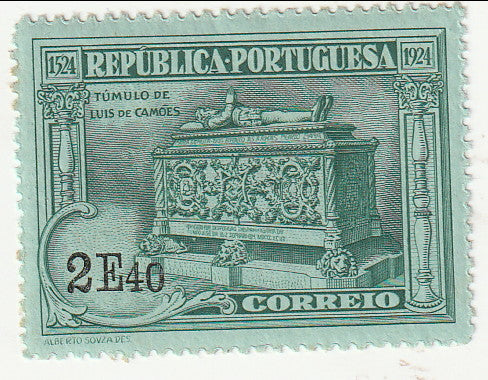 Portugal - 400th Birth Anniversary of Camões 2E.40 1924(M)