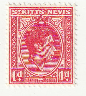 St Kitts-Nevis - Pictorial 1d 1938(M)