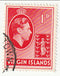 British Virgin Islands - King George VI and Badge of the Colony 1d 1943