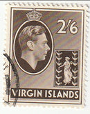 British Virgin Islands - King George VI and Badge of the Colony 2/6 1942