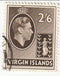 British Virgin Islands - King George VI and Badge of the Colony 2/6 1942