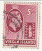 British Virgin Islands - King George VI and Badge of the Colony 5/- 1942