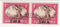 South West Africa - Victory 1d pair 1945