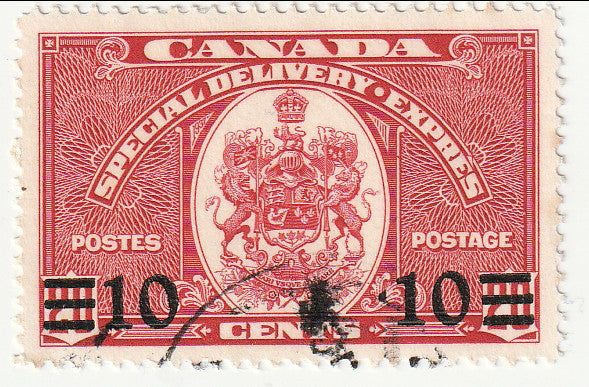 Canada - Special Delivery 20c with o/p 1939