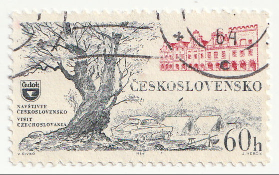Czechoslovakia - Tourist issue 60h 1964