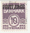 Denmark -  Numeral 10ore with POSTFÆRGE o/p 1936