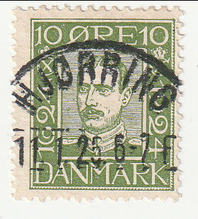 Denmark - 300th Anniversary of Danish Post 10ore 1924