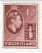 British Virgin Islands - King George VI and Badge of the Colony 1½d 1938(M)