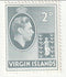 British Virgin Islands - King George VI and Badge of the Colony 2d 1938(M)