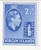 British Virgin Islands - King George VI and Badge of the Colony 2½d 1938(M)