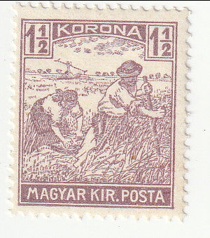 Hungary - Harvesters 1½k 1920(M)