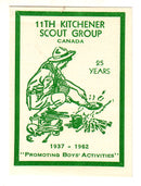 Canada - Scouting, 11th Kitchener Group 1962(M)