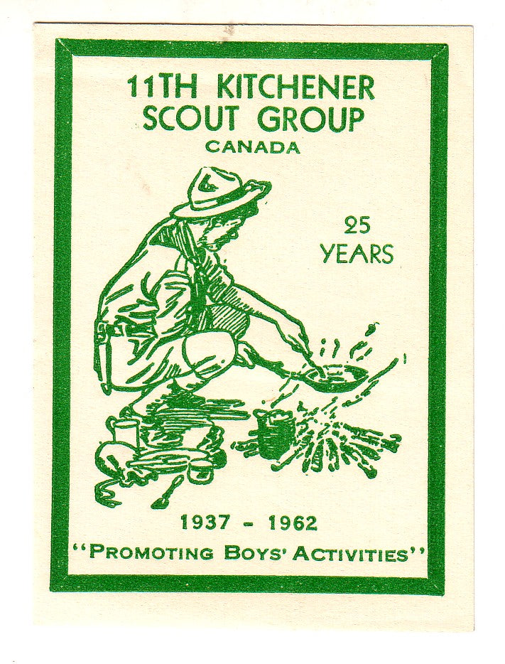 Canada - Scouting, 11th Kitchener Group 1962(M)