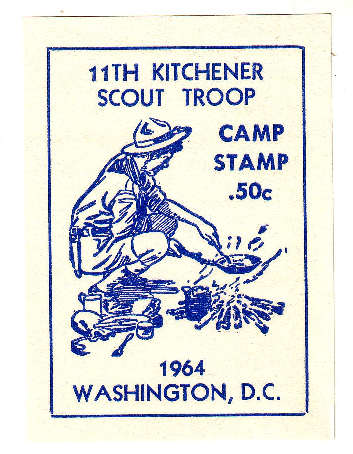 Canada - Scouting, 11th Kitchener Troop 1964