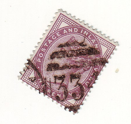 Great Britain - Postmark, 334 (Halstead) barred oval