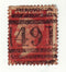 Great Britain - Postmark, 491(Macclesfield) barred oval