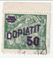 Czechoslovakia - Postage stamp 500h with o/p 1926
