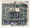 Czechoslovakia - Postage stamp 75h with o/p 1922