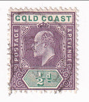 Gold Coast - King Edward VII ½d 1902