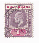 Gold Coast - King Edward VII 1d 1902