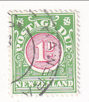New Zealand - Postage Due 1d 1937